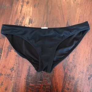 Black bikini bottom, size small